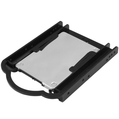 StarTech.com BRACKET125PT panel para bahía de discos 8.89 cm (3.5") Panel de transportación Negro
