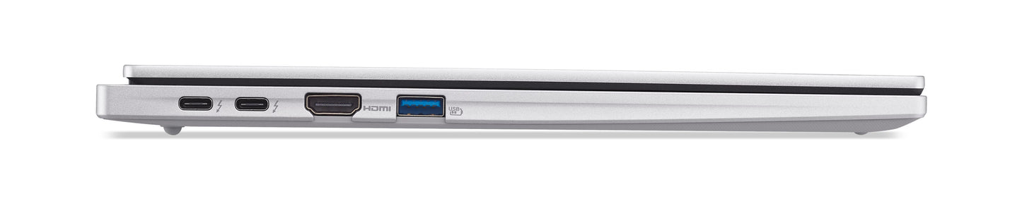Laptop Acer TravelMate P2 14" Intel Core Ultra 5 225U 16GB 512GB SSD Win 11 Pro 1 Año Gris