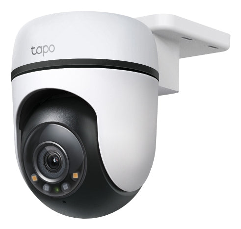Cámara de Seguridad Tapo de Tp-link para exterior con rotación 360° y vion nocturna de 30 ft
