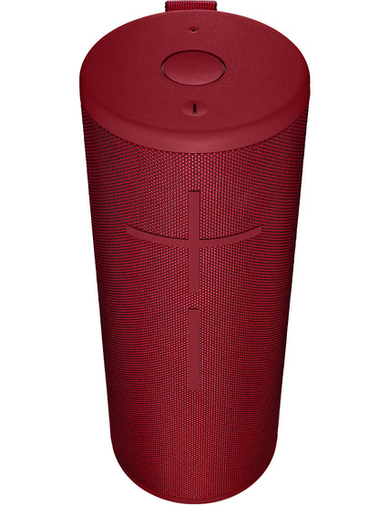 Bocina Logitech Ultimate Ears Megaboom 3 Inalámbrica Sonido 360 Color Rojo Soleado