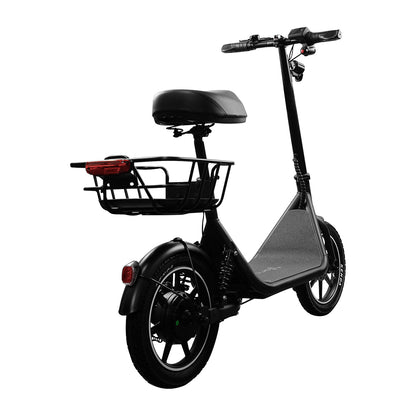 Scooter Electrico Vorago SC-400 400W 36V 14 quot con Asiento Negro