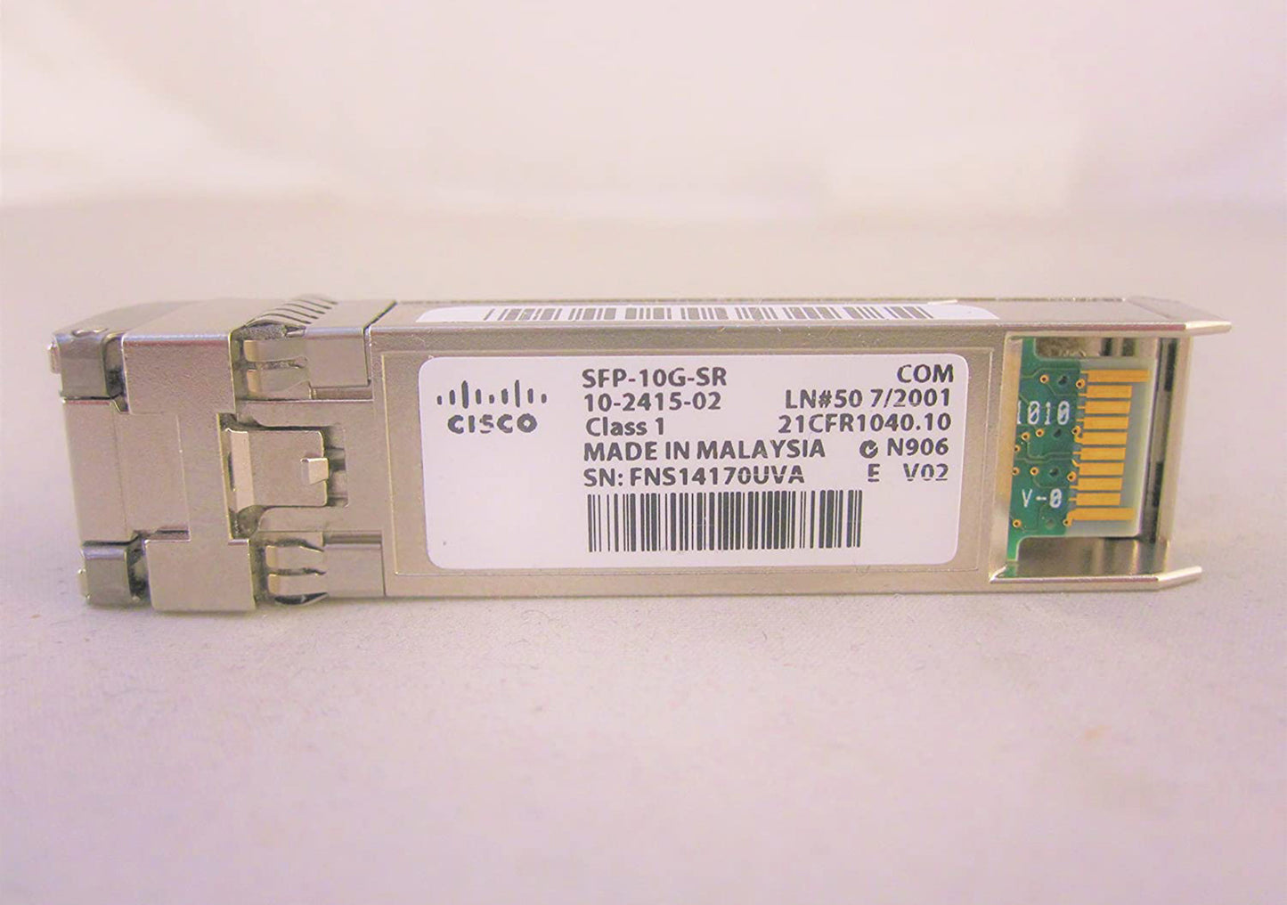 Cisco SFP-10G-SR= convertidor de red 850 nm