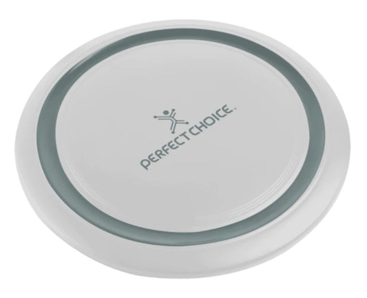 Cargador Inalámbrico Perfect Choice Universal 15W Color Blanco