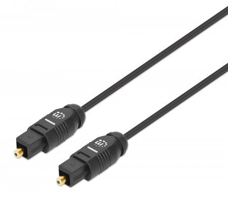 Manhattan 356084 cable InfiniBand y de fibra óptica 3 m Negro