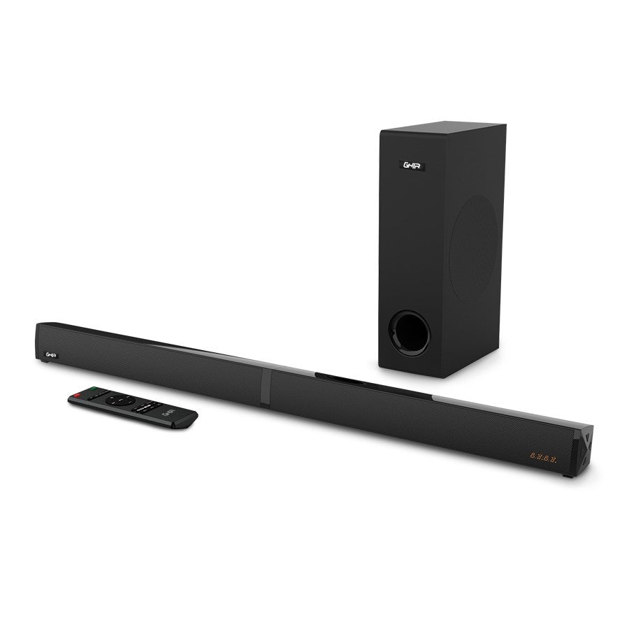 Ghia GSB-014 altavoz para barra de sonido Negro 2.1 canales 100 W