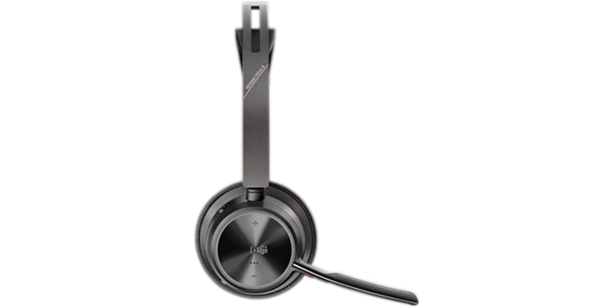 HP Poly Voyager Focus 2 Microsoft Teams Certified USB-C-C Headset +USB-C/A Adapter +Charging Stand Inalámbrico Diadema Oficina/Centro de llamadas Bluetooth Base de carga Negro