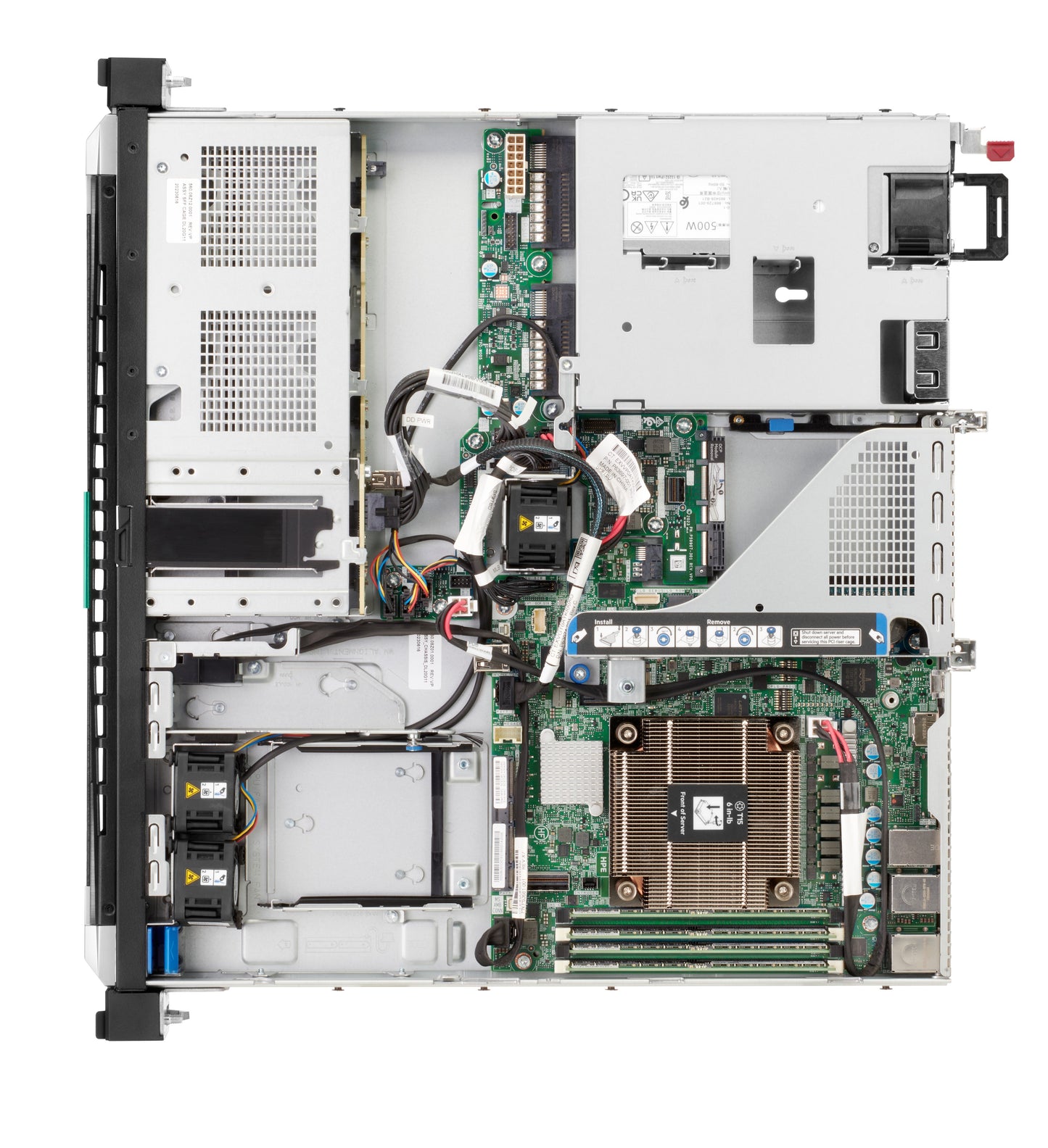 HPE ProLiant DL20 Gen11 servidor 960 GB Bastidor (1U) Intel® Xeon® 32 GB DDR5-SDRAM 500 W
