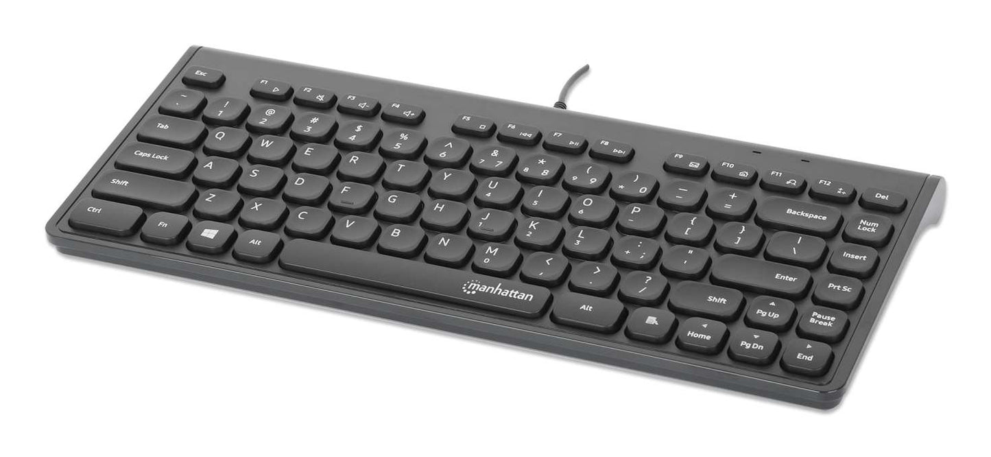 Teclado Chocolate Manhattan USB cableado Negro