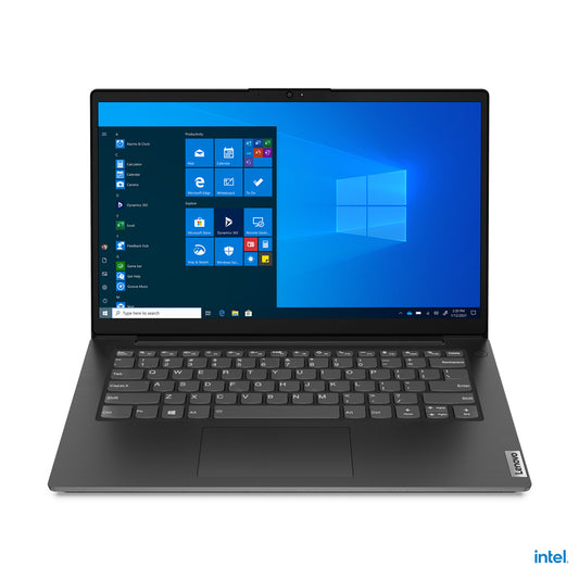 Laptop Lenovo V14 G2 IJL 14" Intel Celeron N4500 Disco duro 128 GB SSD Ram 4 GB Windows 11 Home Color Negro