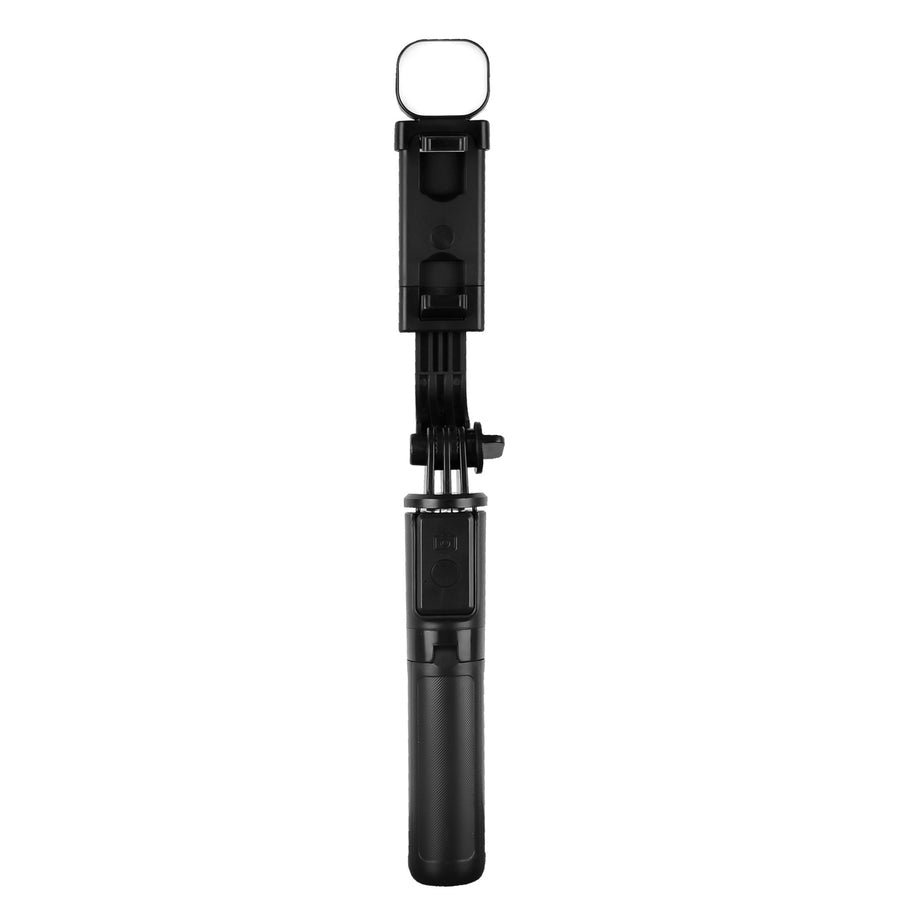 Baston Triple Plegable Perfect Choice con Luz Led Selfie Stick Selfie