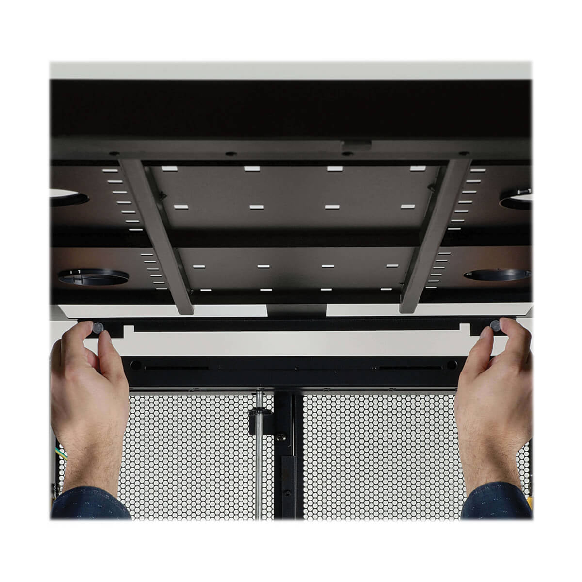 Tripp Lite SR42UB armario rack Rack o bastidor independiente Negro