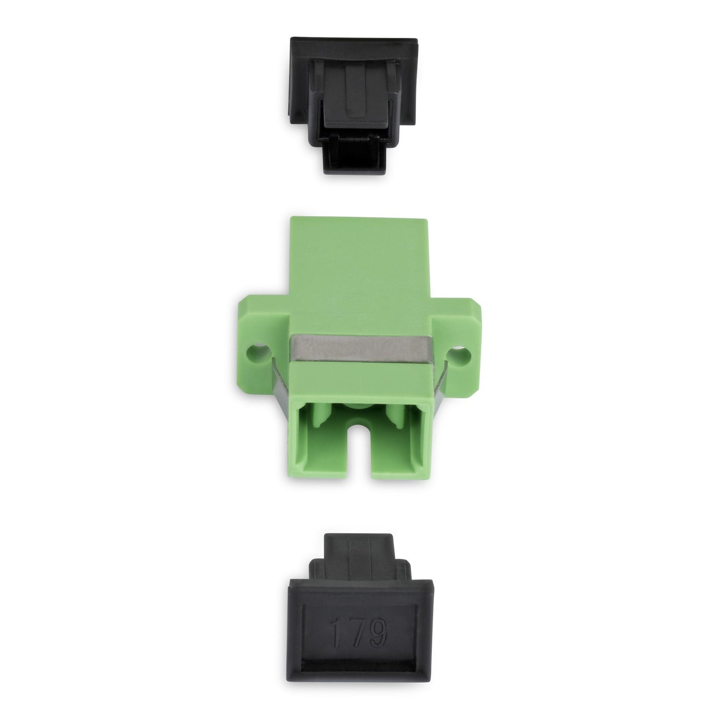 StarTech.com SIMPLEXSCAPCF adaptador de fibra óptica 10 pieza(s) Verde