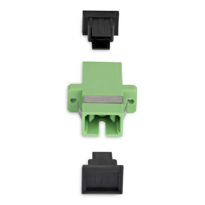StarTech.com SIMPLEXSCAPCF adaptador de fibra óptica 10 pieza(s) Verde