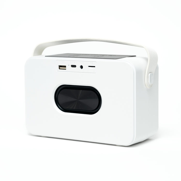 Bocina Portátil Loopstar Perfect Choice Bluetooth Recargable 15W Blanco