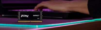 Kingston Technology FURY Impact módulo de memoria 8 GB 1 x 8 GB DDR5 4800 MT/s 262-pin SO-DIMM