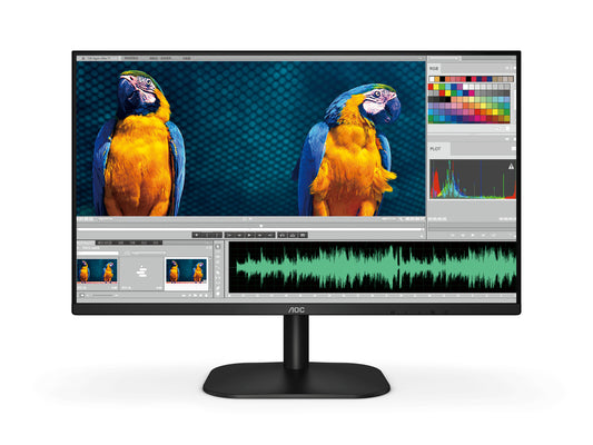 Monitor AOC 21.5" Pure VA 1920x1080 100Hz 4 ms VGA HDMI Adaptive Sync