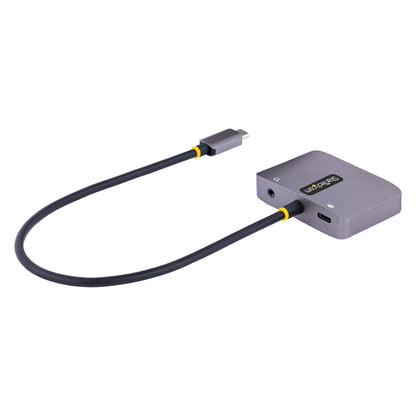 StarTech.com 122-USBC-HDMI-4K-VGA adaptador gráfico USB 3840 x 2160 Pixeles Gris