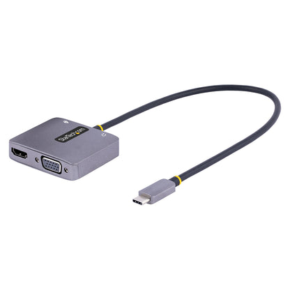 StarTech.com 122-USBC-HDMI-4K-VGA adaptador gráfico USB 3840 x 2160 Pixeles Gris