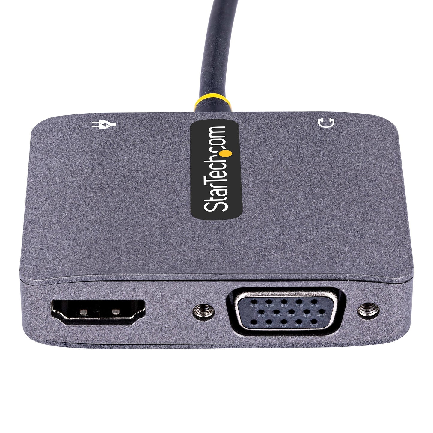 StarTech.com 122-USBC-HDMI-4K-VGA adaptador gráfico USB 3840 x 2160 Pixeles Gris