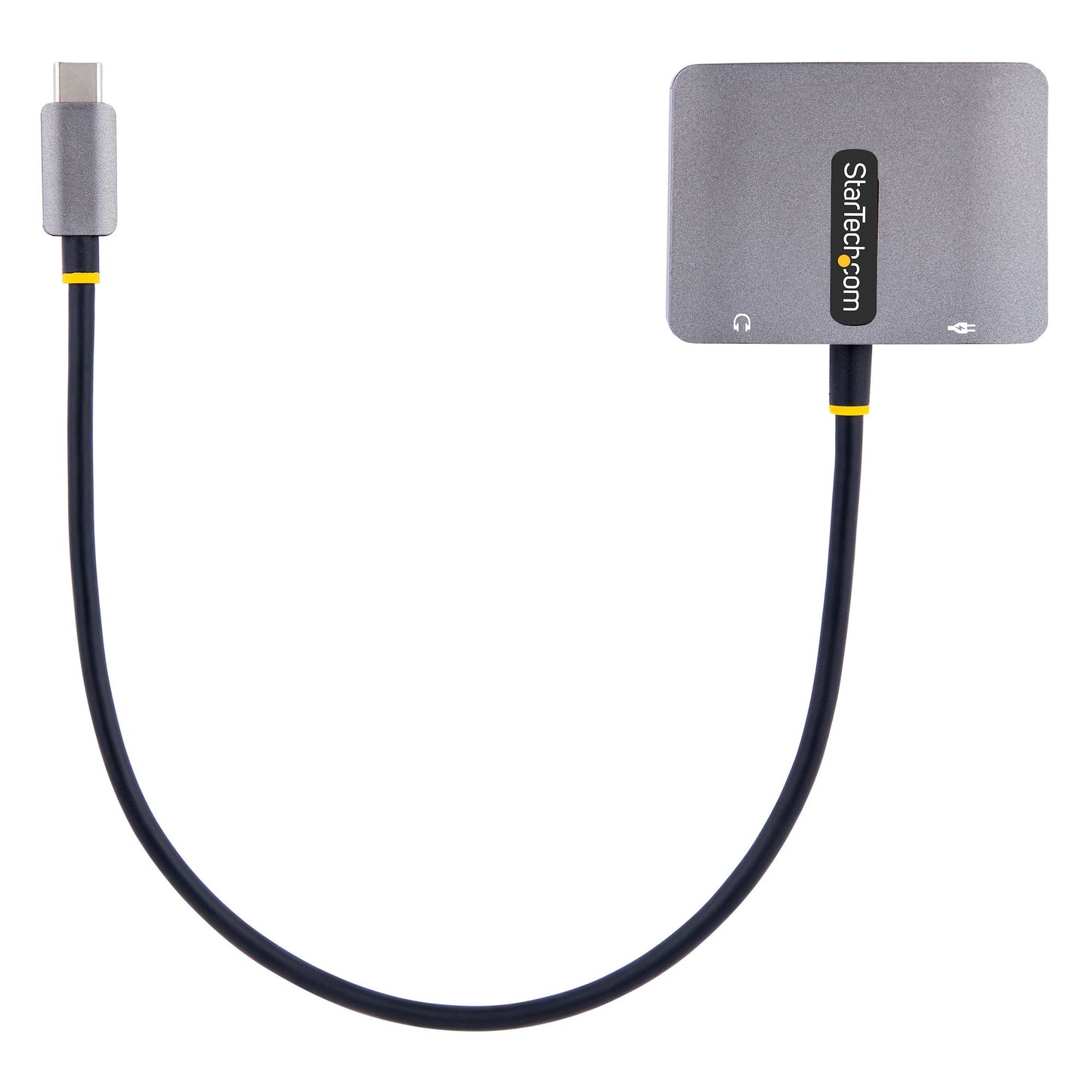 StarTech.com 122-USBC-HDMI-4K-VGA adaptador gráfico USB 3840 x 2160 Pixeles Gris