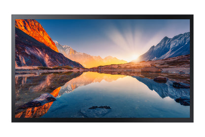 Samsung LH43QMBTBGCXZA pantalla de señalización Pantalla plana de señalización digital 109.2 cm (43") LCD Wifi 500 cd / m² 4K Ultra HD Negro Pantalla táctil Procesador incorporado Tizen 6.5 24/7