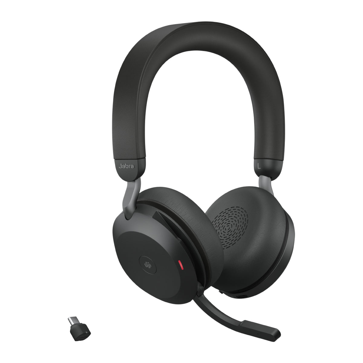 Jabra Evolve2 75 Auriculares Inalámbrico Diadema Oficina/Centro de llamadas USB Tipo C Bluetooth Base de carga Negro
