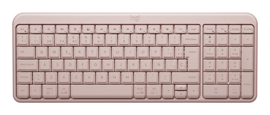 Logitech 920-013447 teclado Universal Bluetooth QWERTY Español Rosa