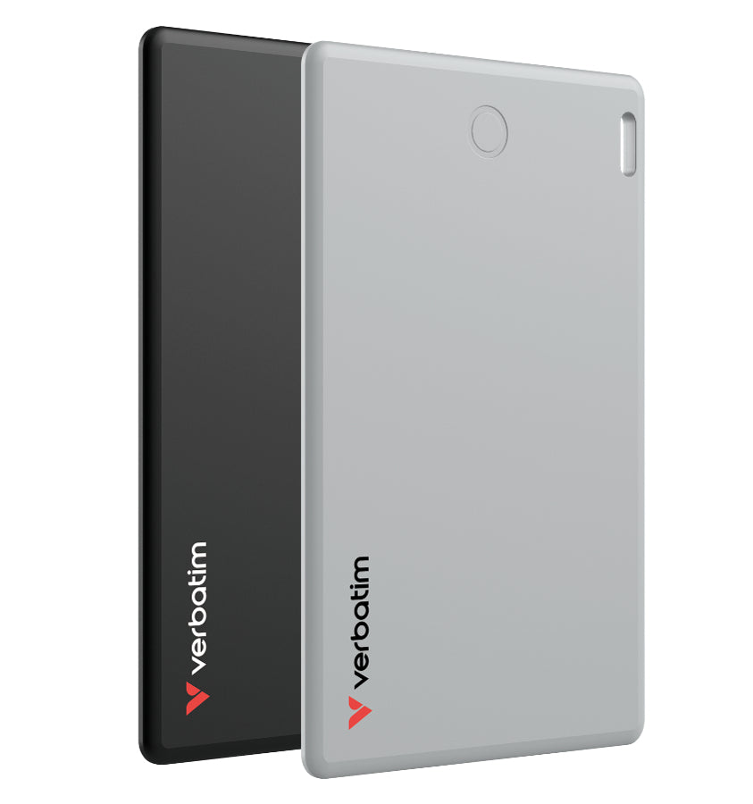 Localizador Verbatim My Finder Bluetooth Tarjeta 2 pzas Negro Plateado