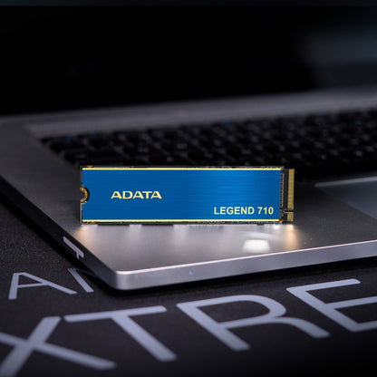 Unidad de Estado Solido SSD Adata 256GB Legend 710 Nvme M.2 1.000MB/s Escritura 2400 MB/s Lectura PCI Express 3