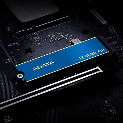 Unidad de Estado Solido SSD Adata 256GB Legend 710 Nvme M.2 1.000MB/s Escritura 2400 MB/s Lectura PCI Express 3