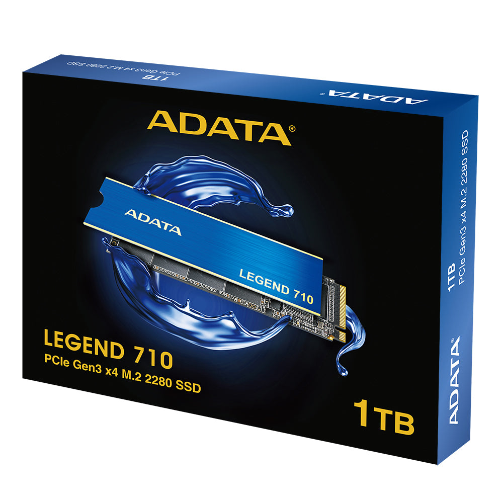 Unidad de Estado Solido SSD Adata 1TB M.2 Nvme 1800 MB/s Escritura 2400 MB/s Lectura PCI Express 3.0
