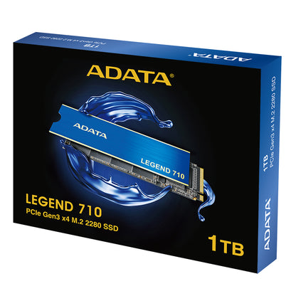 Unidad de Estado Solido SSD Adata 1TB M.2 Nvme 1800 MB/s Escritura 2400 MB/s Lectura PCI Express 3.0
