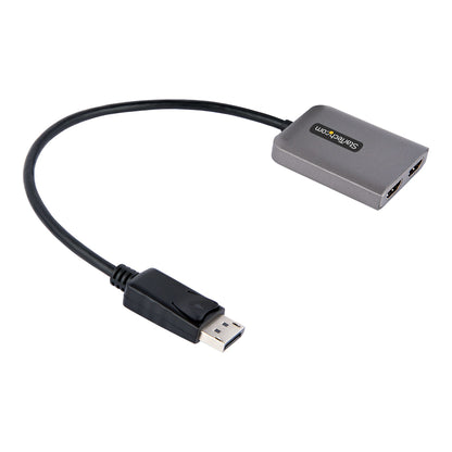 StarTech.com MST14DP122HD adaptador de cable de vídeo 0.3 m 2 x HDMI Negro, Gris