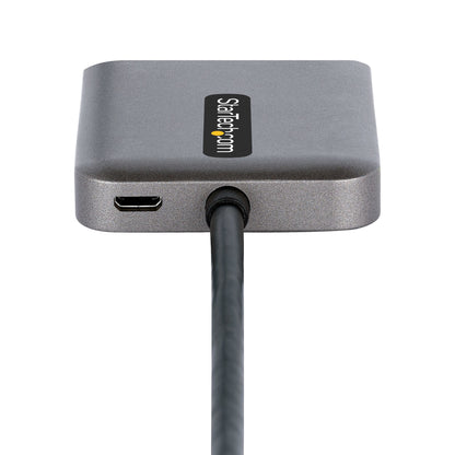 StarTech.com MST14DP122HD adaptador de cable de vídeo 0.3 m 2 x HDMI Negro, Gris