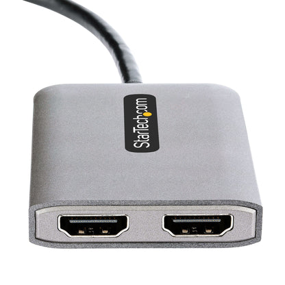 StarTech.com MST14CD122HD adaptador gráfico USB 3840 x 2160 Pixeles Negro, Gris