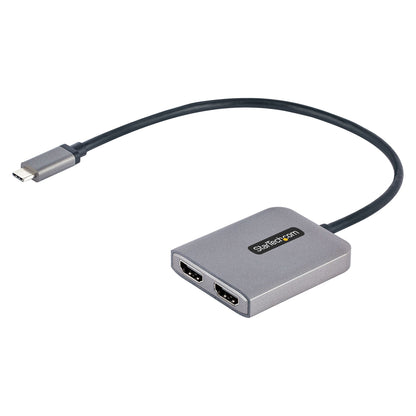 StarTech.com MST14CD122HD adaptador gráfico USB 3840 x 2160 Pixeles Negro, Gris