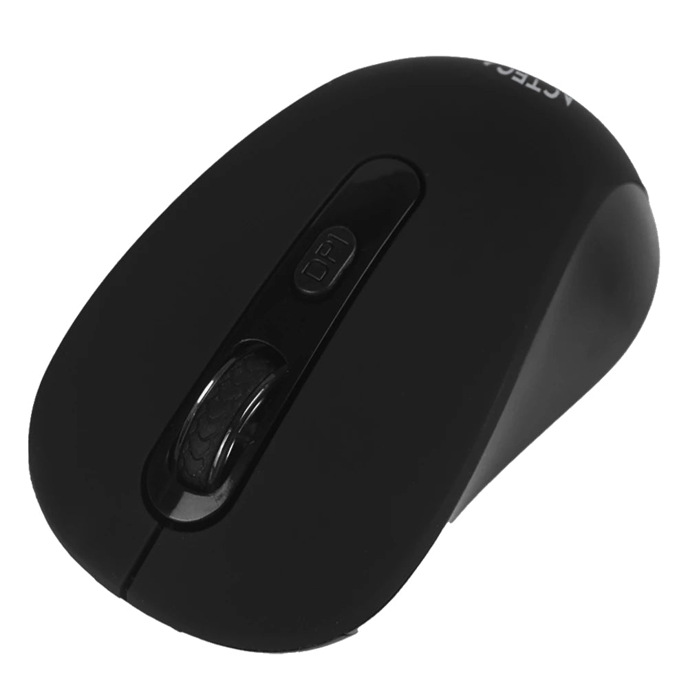Acteck JOY MI215 ratón Universal Ambidiestro RF inalámbrico Óptico 1600 DPI