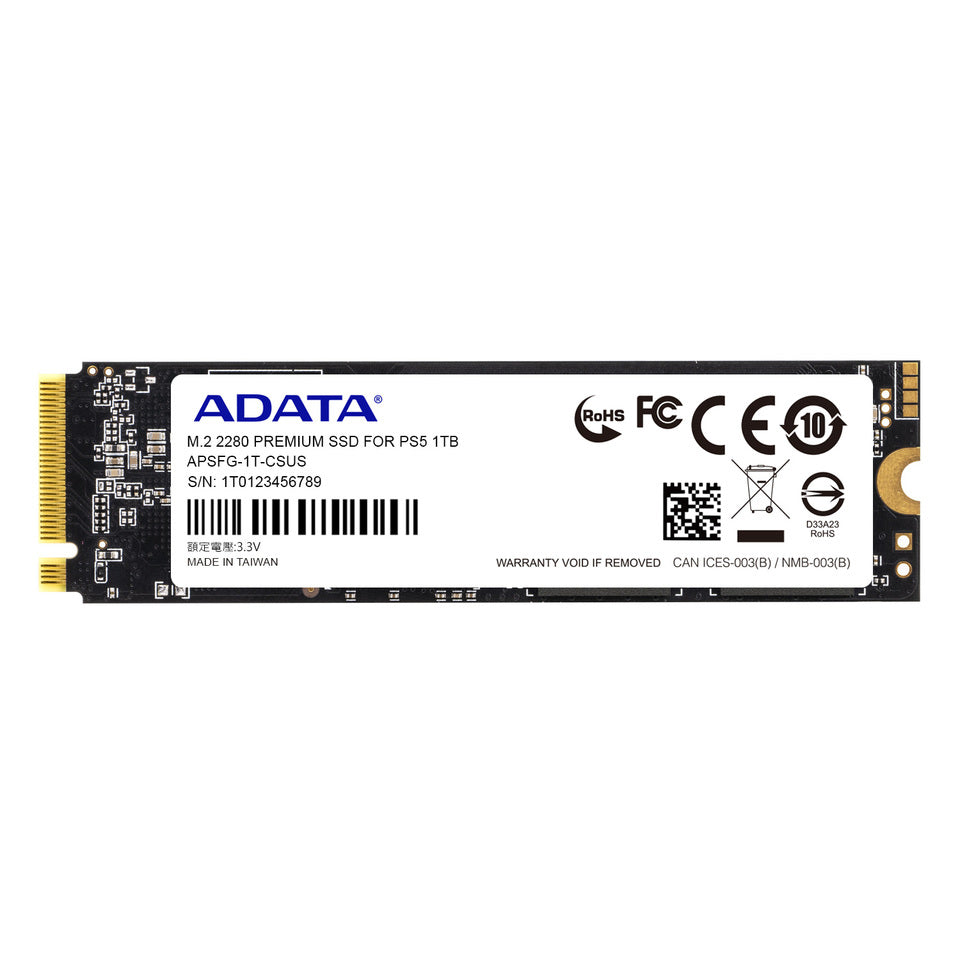 ADATA PREMIUM 1 TB M.2 PCI Express 4.0 NVMe 3D NAND