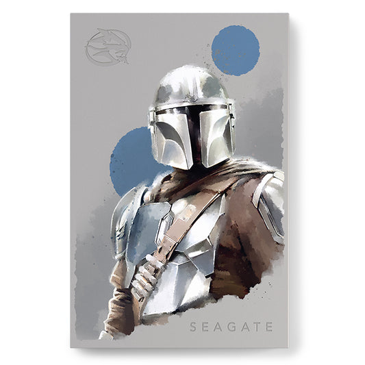 Disco Duro Externo (D90) Seagate FireCuda 2TB 2.5" USB 3.0 Edicion StarWars The Mandalorian RGB para PC MAC PS4/5 Xbox O