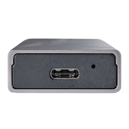 StarTech.com M2-USB-C-NVME-SATA caja para disco duro externo Carcasa para SSD Gris