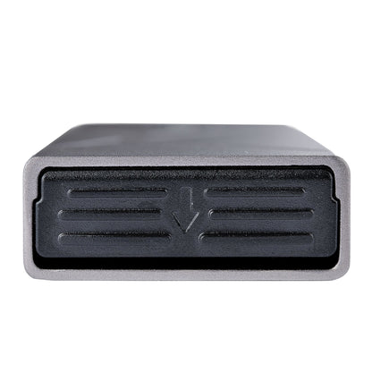 StarTech.com M2-USB-C-NVME-SATA caja para disco duro externo Carcasa para SSD Gris
