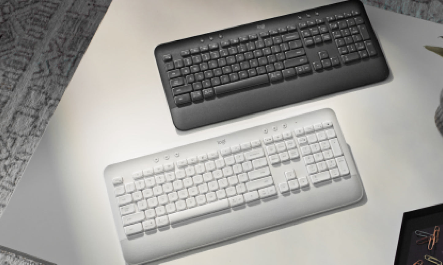 Logitech 920-010910 teclado Oficina Bluetooth QWERTY Español Grafito