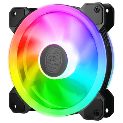 Ventilador para Gabinete Cooler Master MasterFan MF120 S3 120mm ARGB 650-1800RPM Negro