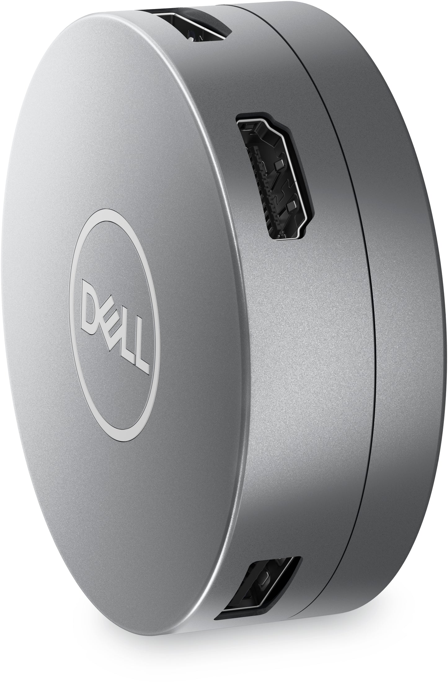 Adaptador Dell 6 en 1 USB-C USB/HDMI/DP/RJ45 8W Color Plata