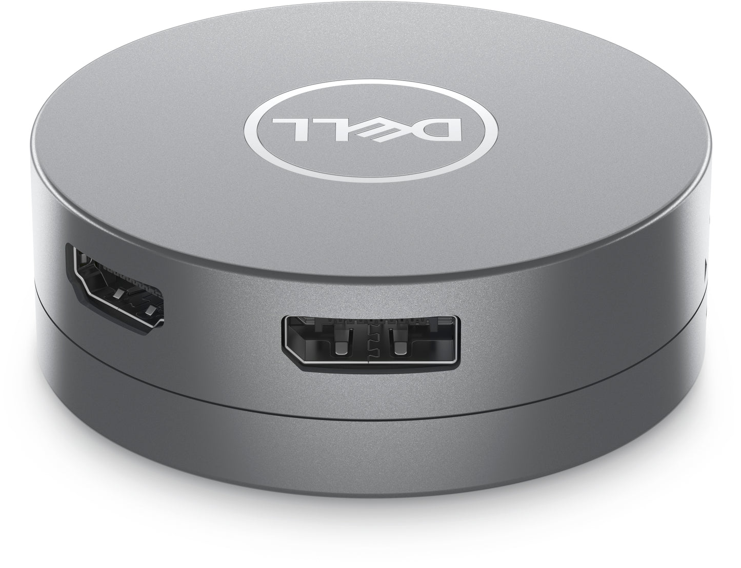 Adaptador Dell 6 en 1 USB-C USB/HDMI/DP/RJ45 8W Color Plata
