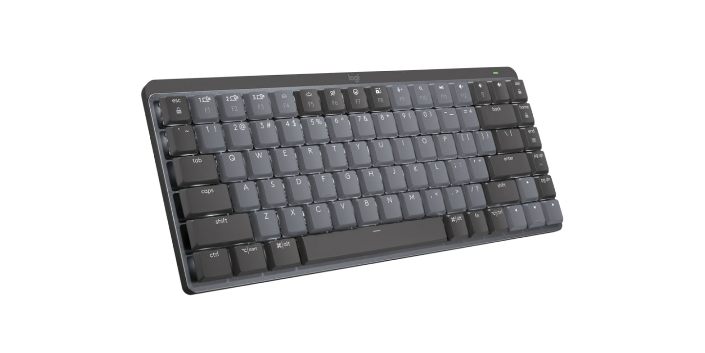 Teclado Logitech MX Mechanical Mini Inalámbrico Alto Desempeño Color Grafito
