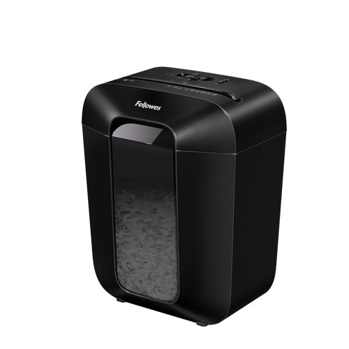 Trituradora Fellowes Powershred LX50 Corte Cruzado 9 Hojas 4.4 Galones Color Negro