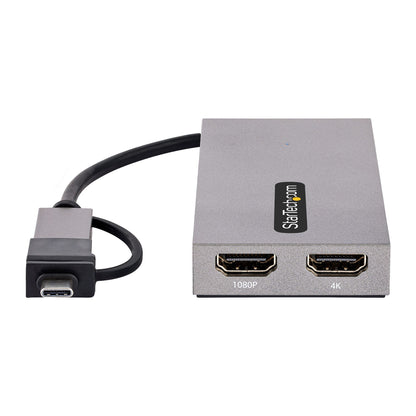 StarTech.com 107B-USB-HDMI adaptador gráfico USB 3840 x 2160 Pixeles Gris