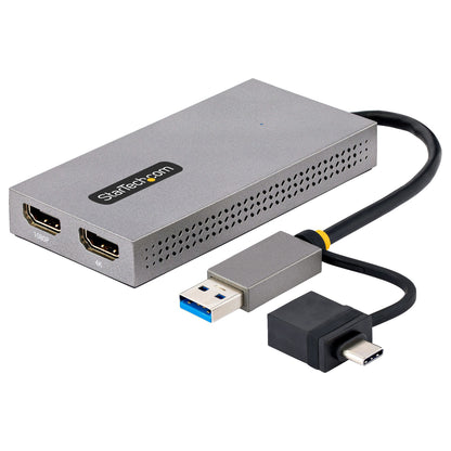 StarTech.com 107B-USB-HDMI adaptador gráfico USB 3840 x 2160 Pixeles Gris