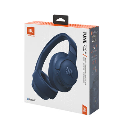 Auriculares Inalámbricos JBL Tune Bluetooth 720BT con diadema color Azul